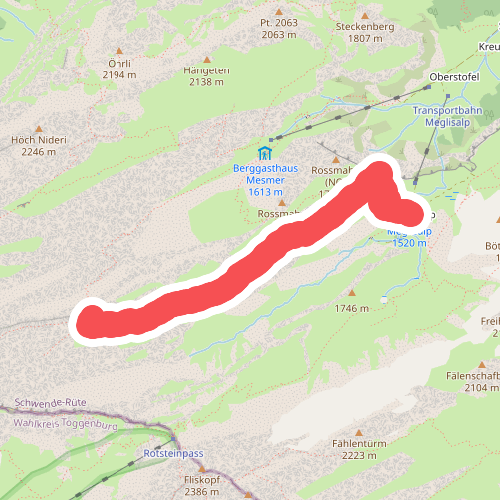Meglisalp - Wagenlücke