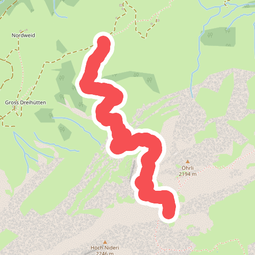 Öhrligrueb - Schwizerälpli