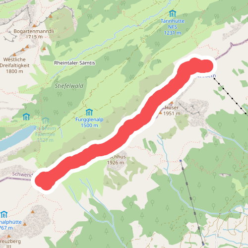 Staubern - Saxerlücke