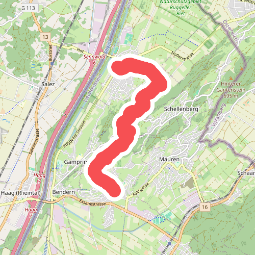 Eschen - Brueechliswald - Ruggell