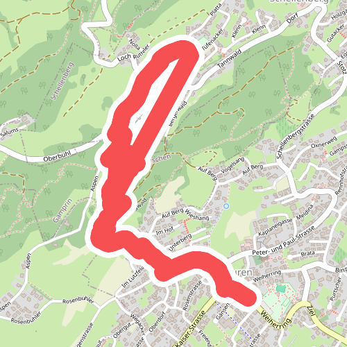 Mauren - Bueelkappili - Vorderer Schellenberg