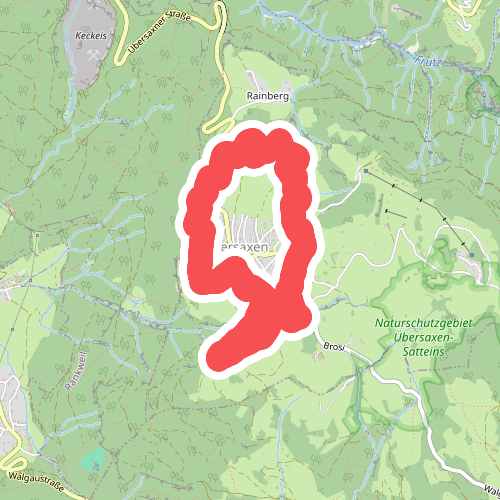 Rund ums Dorf Übersaxen