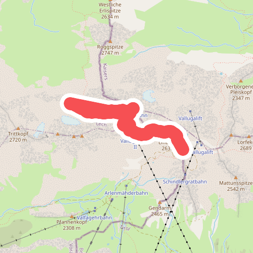 Nordalpenweg Vallugavariante