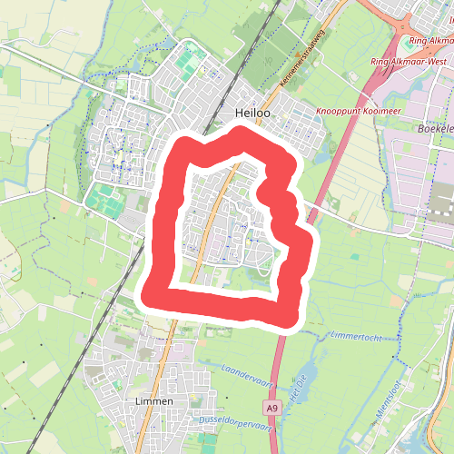 Ommetje Oosterbos (oranje)