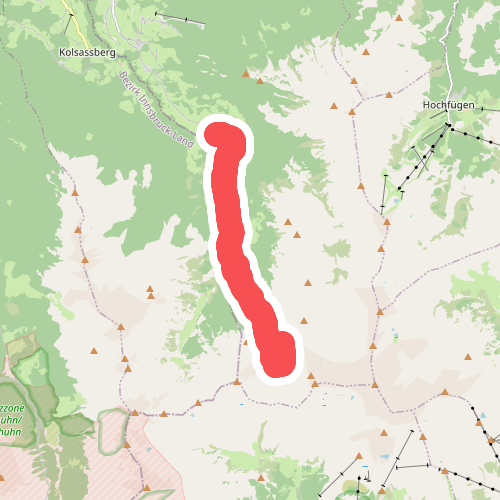 Wanderweg 315 - Tuxer Alpen