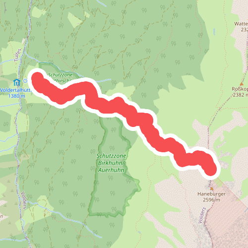 Haglachalm - Markisalm - Haneburger