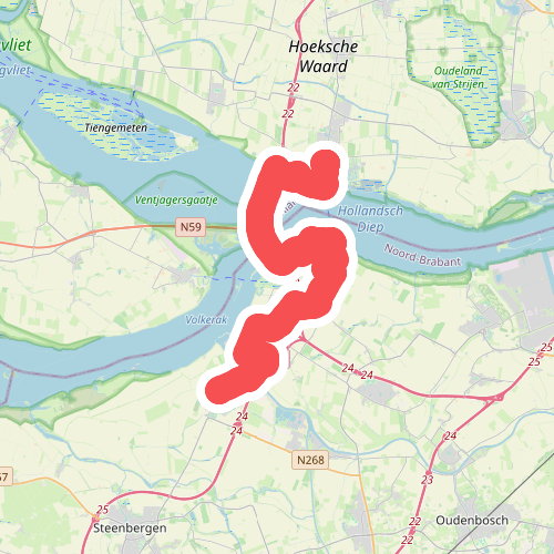 Numansdorp - Dinteloord · Floris V-pad etappe 11