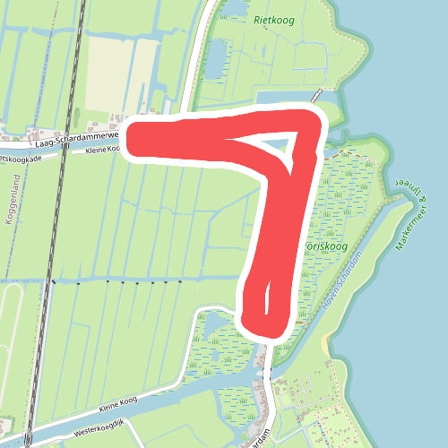 Ommetje Schardammerkoog (paars)