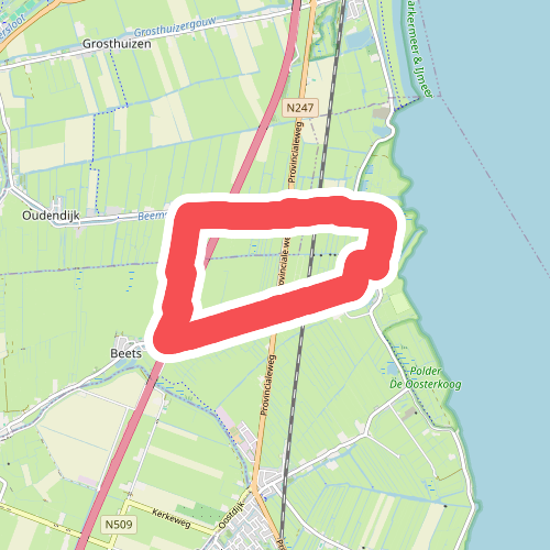 Ommetje Beetskoog-Oost (geel)