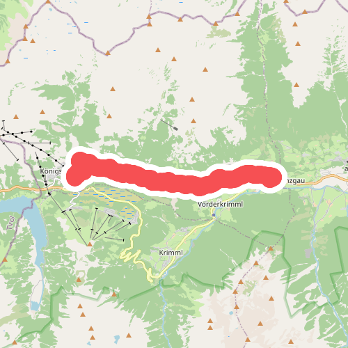 Wanderweg 165 - Wald/Königsleiten