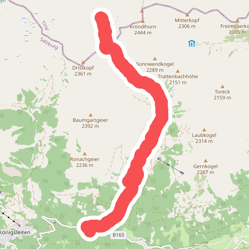 Wanderweg 734 - Oberpinzgau