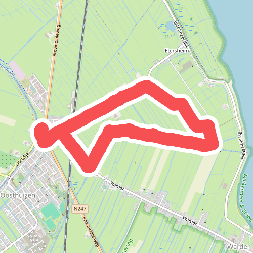 Pontjesroute (paars)