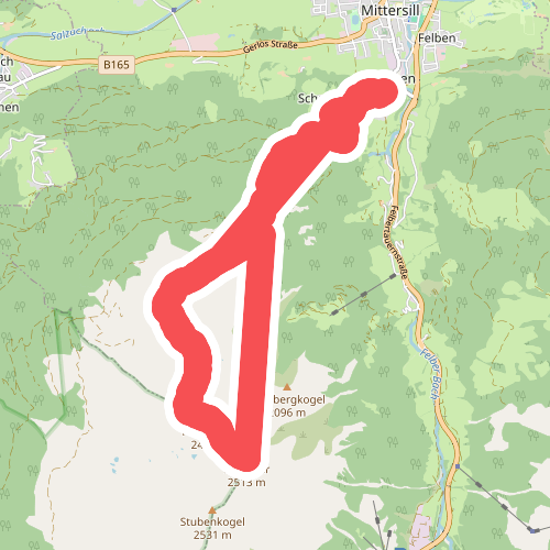 Mittersill - Auf der Platte - Pihapper Spitze