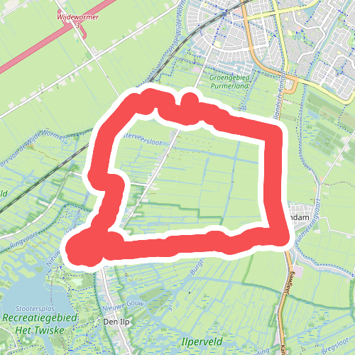 Purmerlandroute (groen)