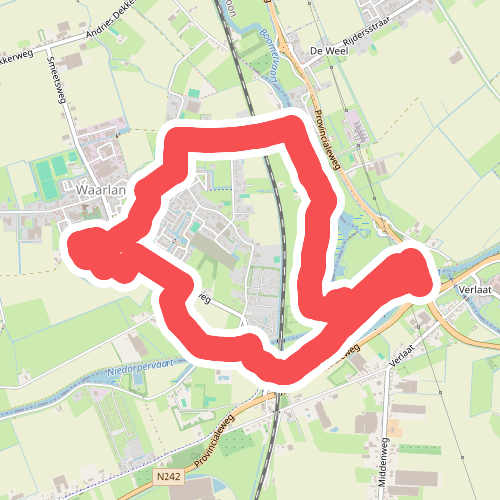 Klein Rondje Waarland (groen)