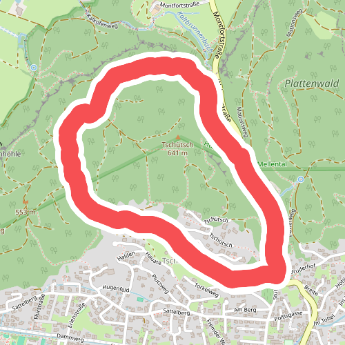 Rundweg Tschütsch
