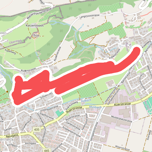 Wanderwege SG