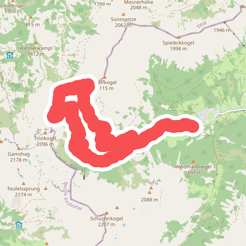 Wandertour Saalkogel