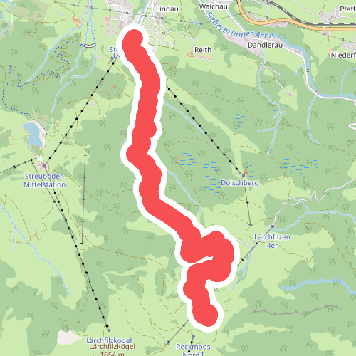 [9] Streuböden Talstation - Lärchfilzhochalm