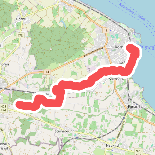 Wanderweg Romanshorn - Amriswil
