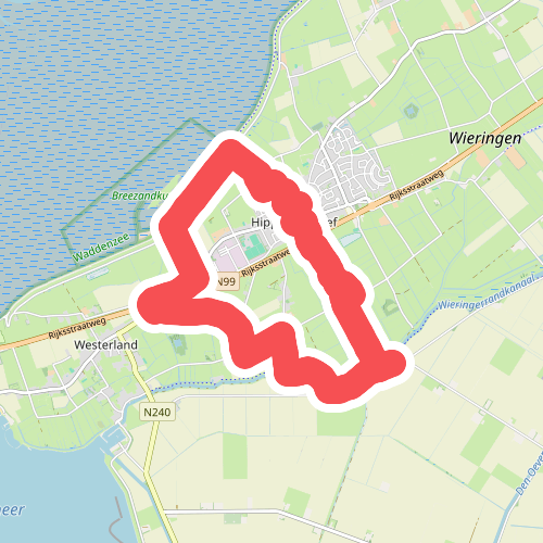 Kliffenroute (oranje)