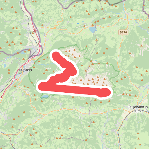 Wanderweg 827 - Kaisergebirge