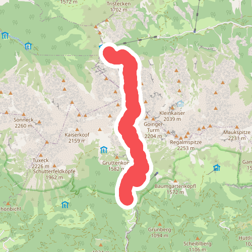 Wanderweg 812 - Wilder Kaiser