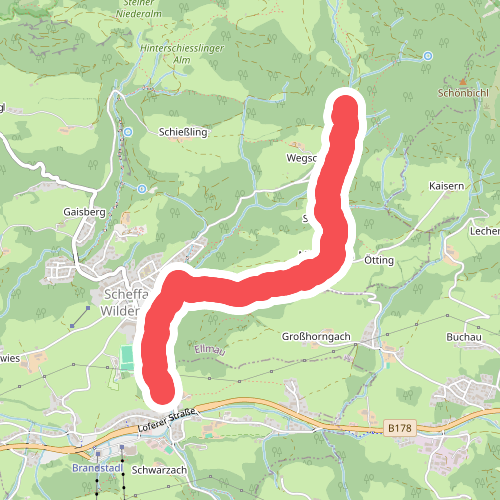 Wanderweg 814 - Scheffau