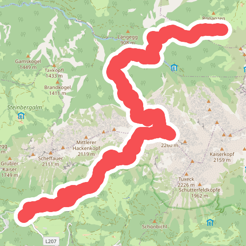 Wanderweg 821 - Wilder Kaiser