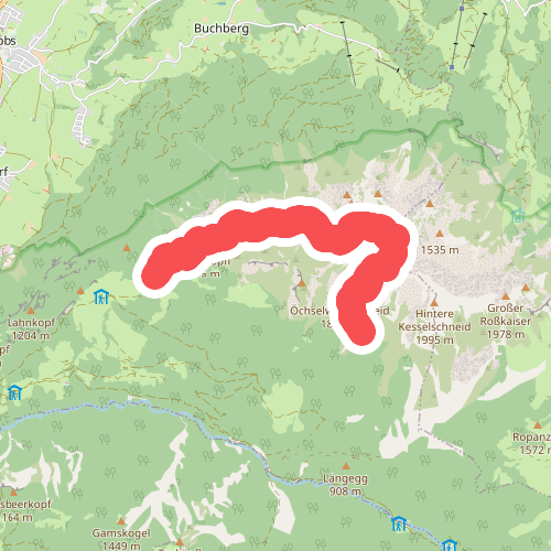 Wanderweg 835 - Kaisergebirge
