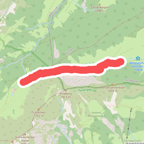 Kohllahnersattel - Kohlalm