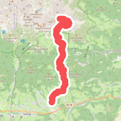 Wanderweg 817 - Wilder Kaiser