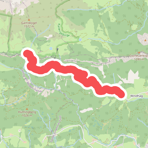 Wanderweg 33 - Niederkaiser