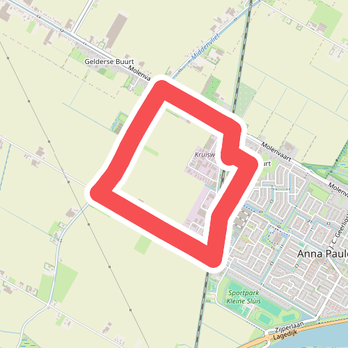 Molenvaartroute (paars)