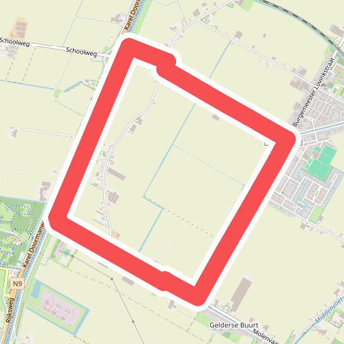 Noordhollands Kanaalroute (groen)