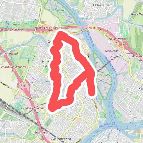 Bijna 10km rustige wandelroute