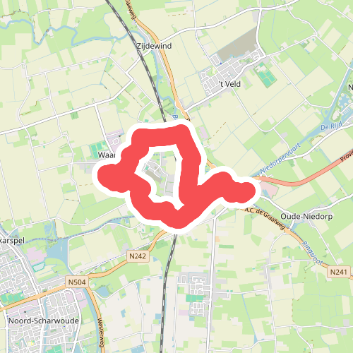 Rondje Waarland (groen)