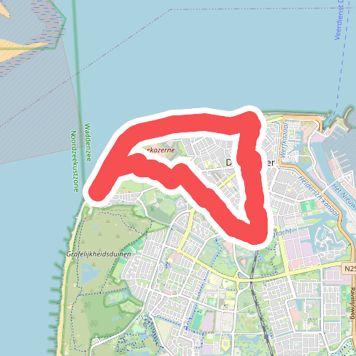 Lange Jaaproute (groen)