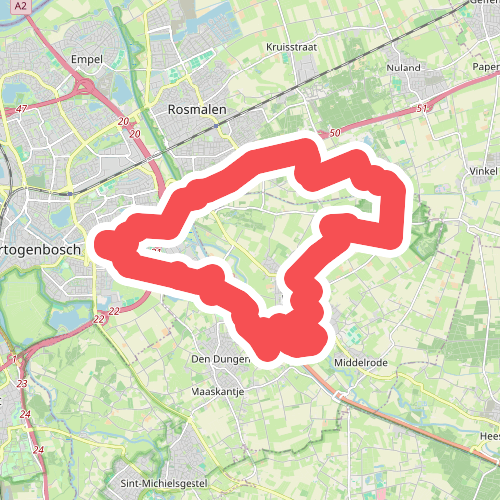 Derde etappe Bossche A4D 25 km 2026