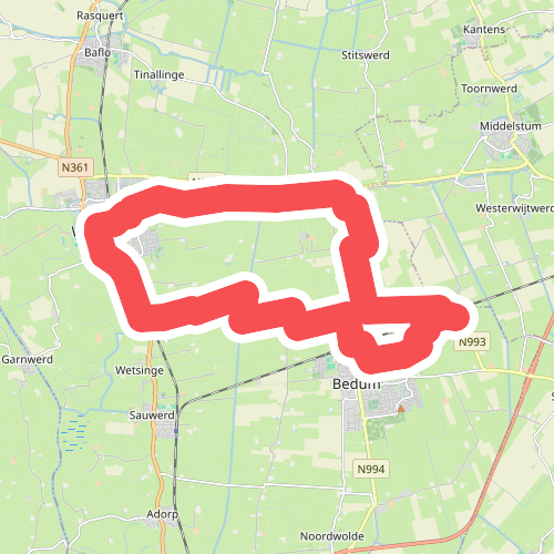 Bedum zaterdag 11 april