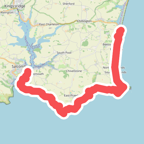 South West Coast Path (Section 39: Salcombe to Torcross)