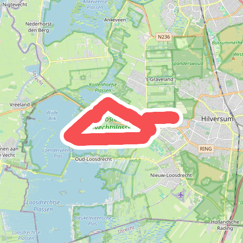 Kortenhoefroute (groen)