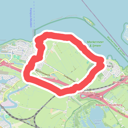 Muiderbergroute (groen)