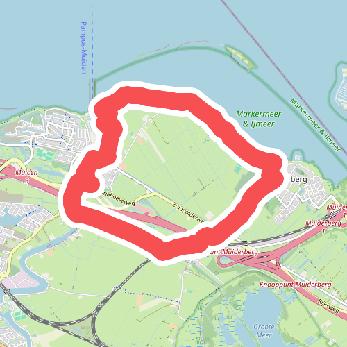 Muiderbergroute (groen)