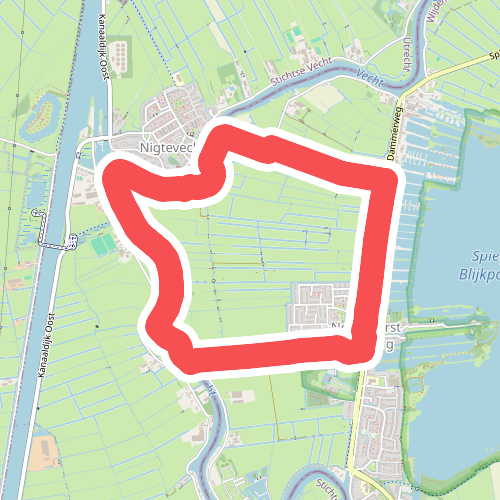 Peterburgseroute (groen)