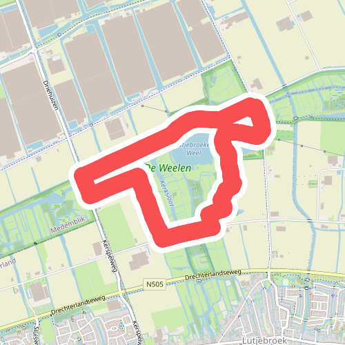 Lutjebroekerweel (rood)