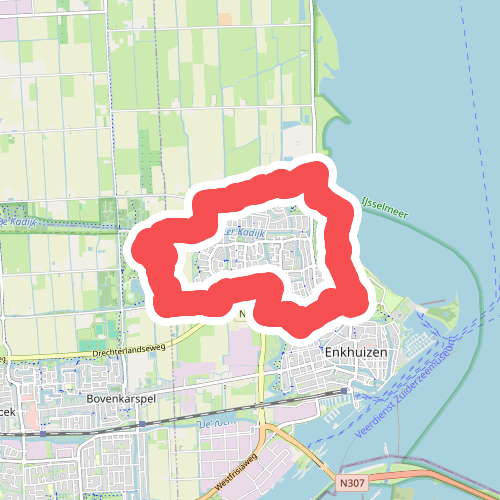 Enkhuizerzandroute (oranje)