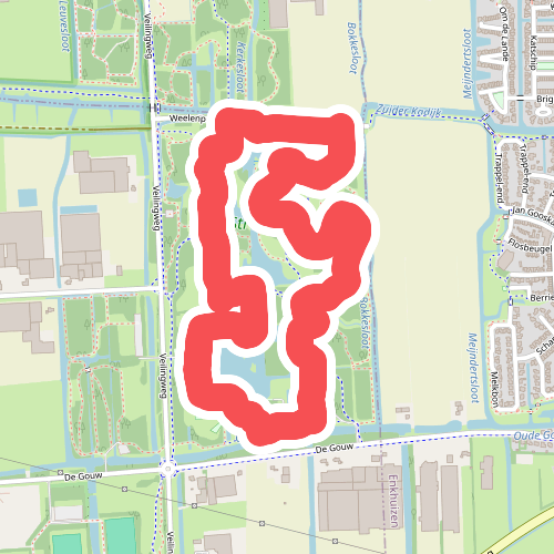 Bronstijdroute (blauw)