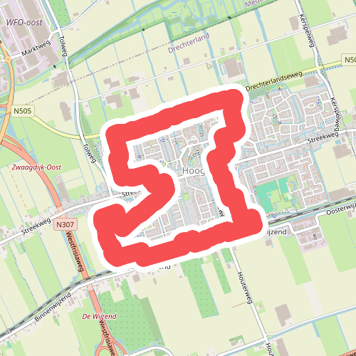 Ommetje De Wijzend (blauw)