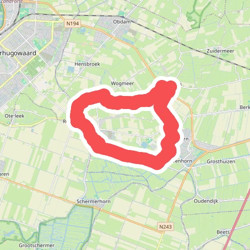 Ursemmer Poldertocht (zwart)